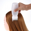 مشط توزيع زيت الشعر شفاف