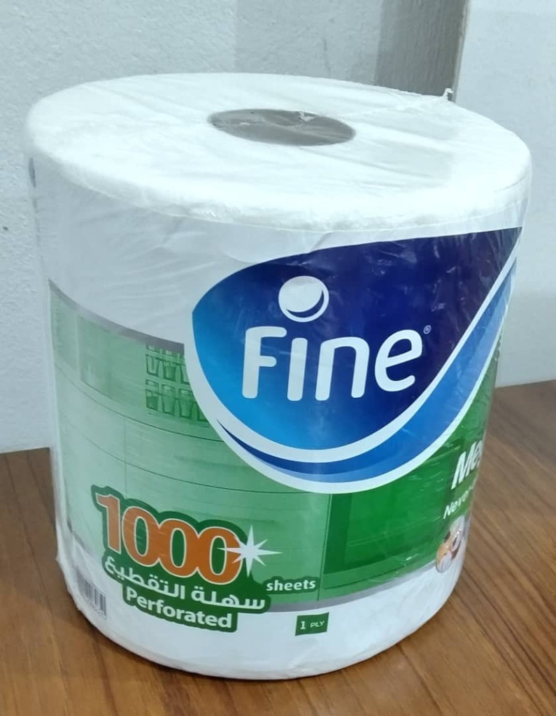 فاين رول تنشيف 1000 sheets