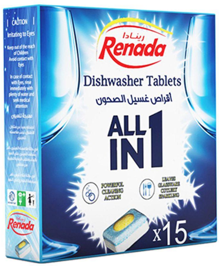 اقراص غسيل الصحون رينادا 15ح