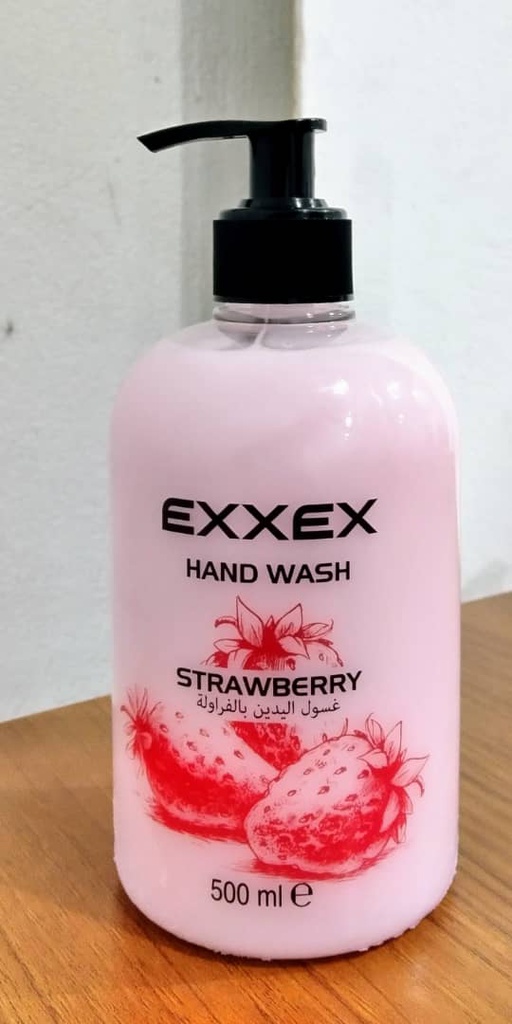 صابون سائل لليدين بالفراولة 500 مل EXXEX
