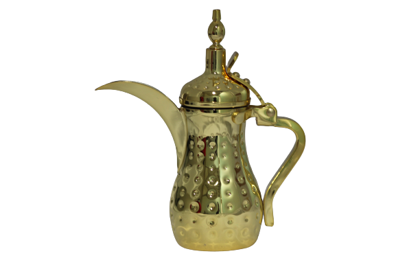 دلة استيل مفرد ذهبي