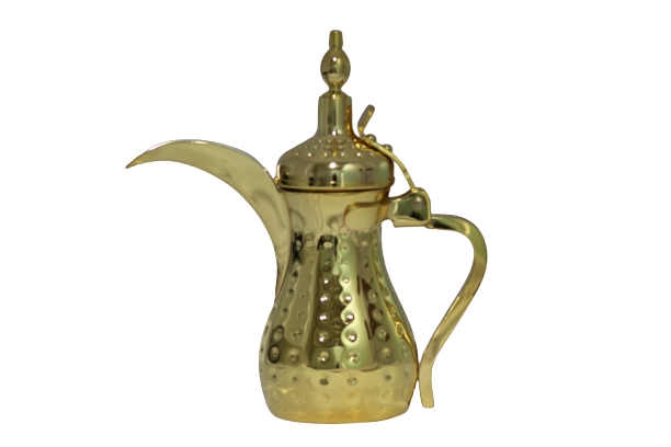 دلة استيل مفرد ذهبي