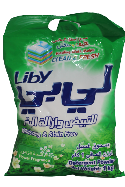مسحوق غسيل Liby لاي بي برائحة الزهور 1 كيلو