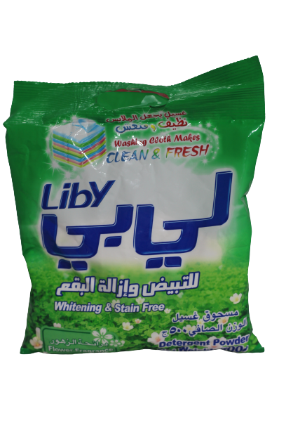 مسحوق غسيل Liby لاي بي برائحة الزهور 500 جرام