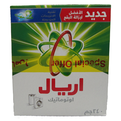 اريال مسحوق اخضر معتاد 3 ح * 260 جم