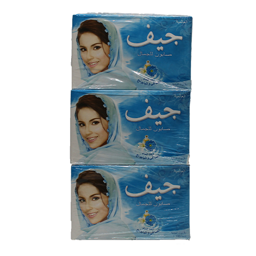 صابون يدين من جيف - زيت الماء الصافي والبابونج 6 ح