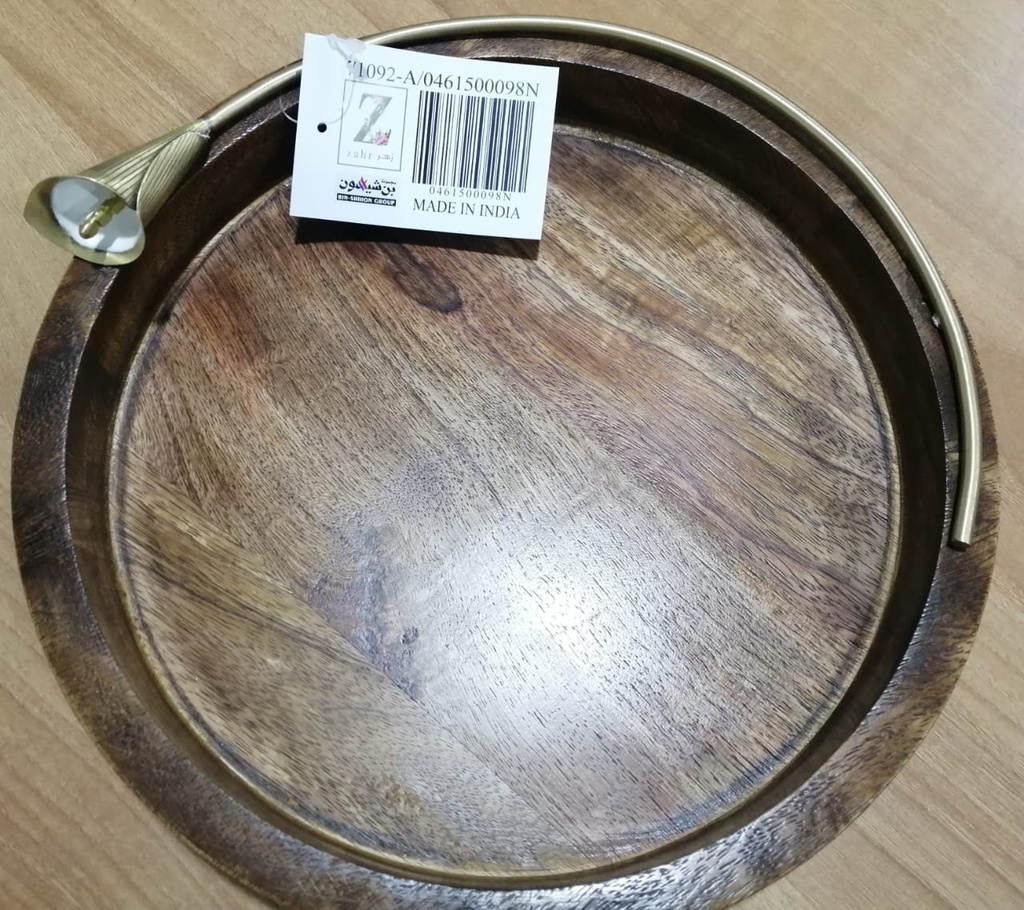 صحن خشب هندي