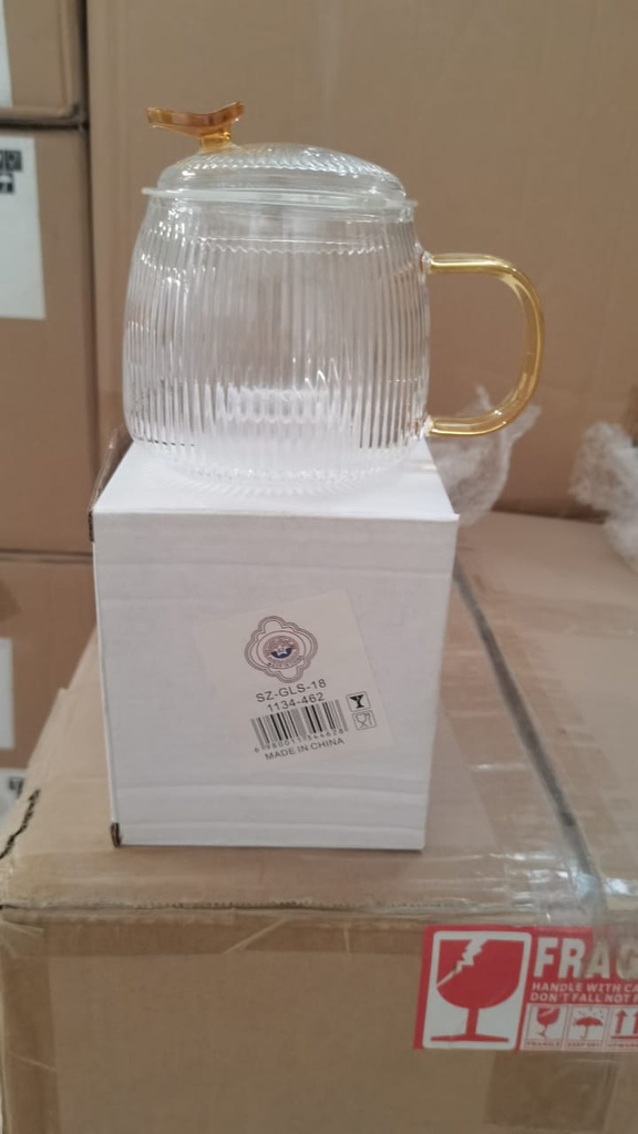 براد زجاج بالغطاء ويد معدن  1134-462