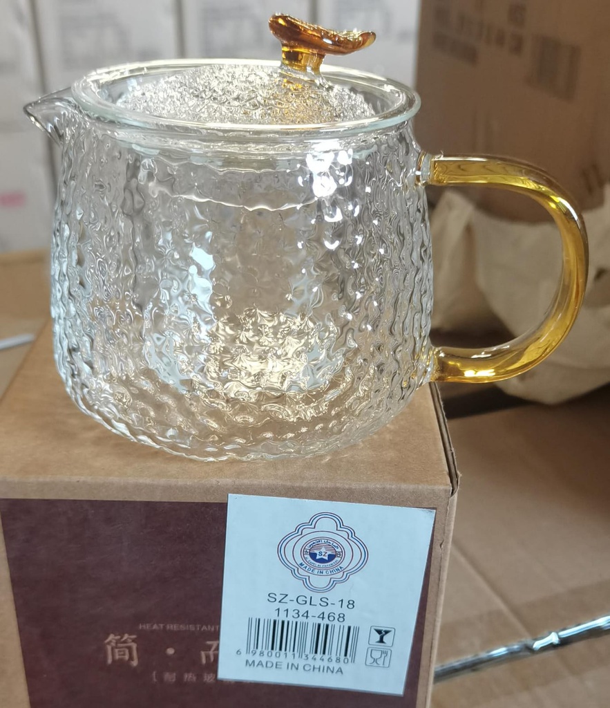 براد زجاج محبب بالغطاء و يد معدن  1134-468