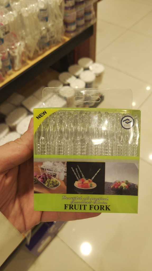 طقم شوك  حلا بلاستيك 150حبة - علبة (SH22515)