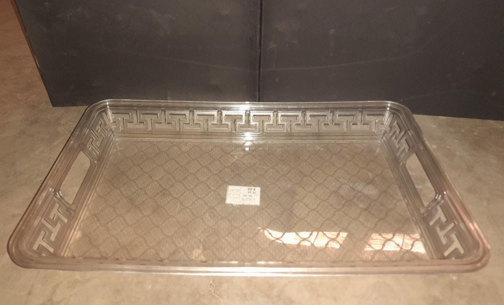 صينية تقديم اكريلك مستطيل مقاس 42.5*28 سم ( 416276)