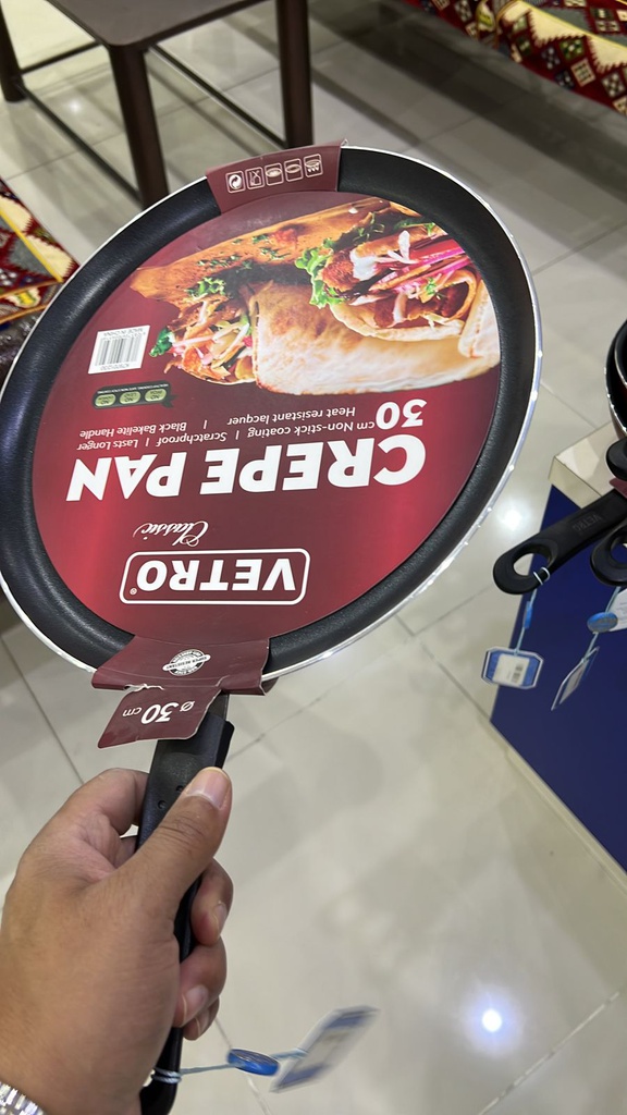 فيترو مقلاة تيفال بمقبض لون عنابى مطفى مقاس 30 سم (K797012/30 )